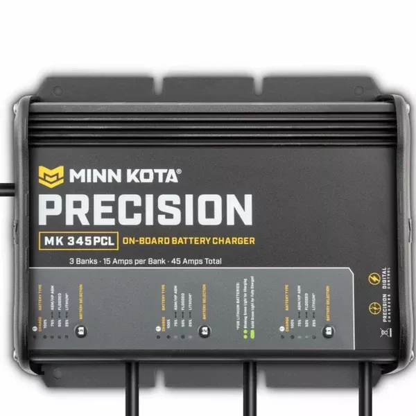 15 Amp Three Bank Precision Charger MK 345 PCL Full Details