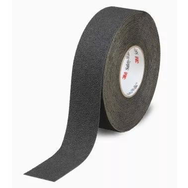 3M 300 Series Medium Grain Anti-Slip Tape, Black, 51mm*18.3m Safety-Walk™