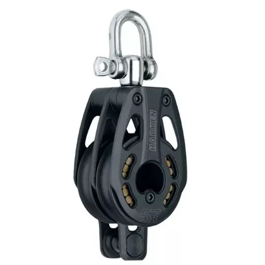 57mm Heavy Load Black Magic Block Dbl w/Bkt