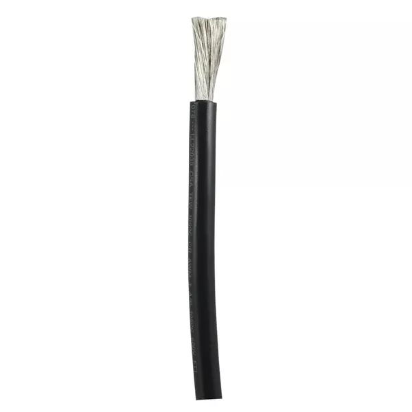 6 Gauge Marine Battery Cable 25' - Black Full Details
