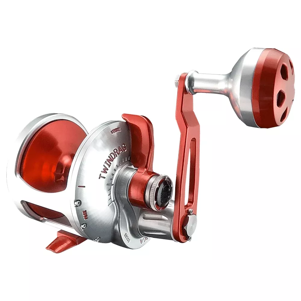 Accurate BV-600 Boss Valiant Conventional Reel - Red/Silver