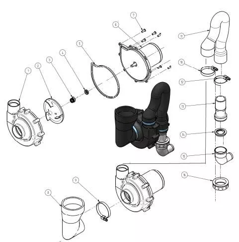 Allpa Flushing Pump 24v