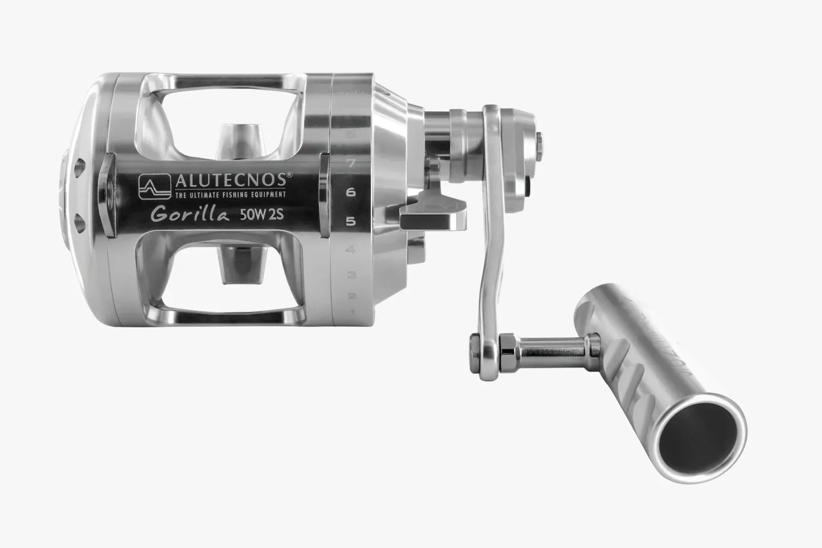 Alutecnos Albacore Reel Two Speed Gorilla 50W 2S - Silver