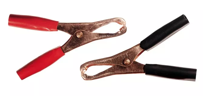 Ancor Battery Terminal Clips, 10A, 1 Red / 1 Black