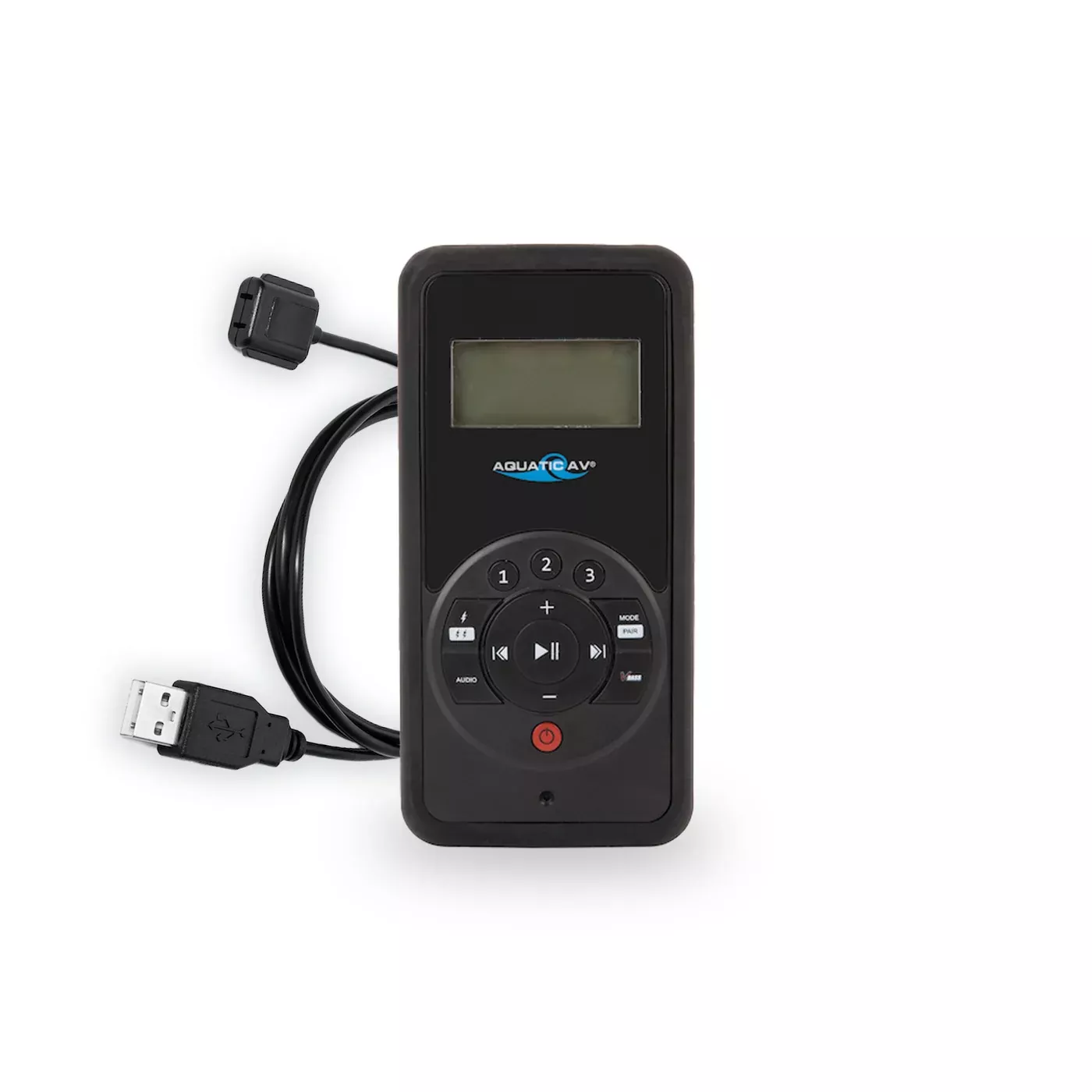 Aquatic AV RF6 Handheld IP66 Waterproof Wireless RF Remote Control Handset with Charging Cable, Floats (RF611)