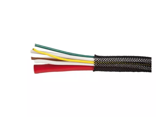 Automarine Cable Sleeve Braided Black Ø14-27 mm 10 m