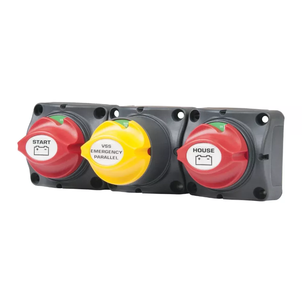 BEP Battery Distribution Cluster f/Single Engine w/Two Battery Banksw/Motorized VSR