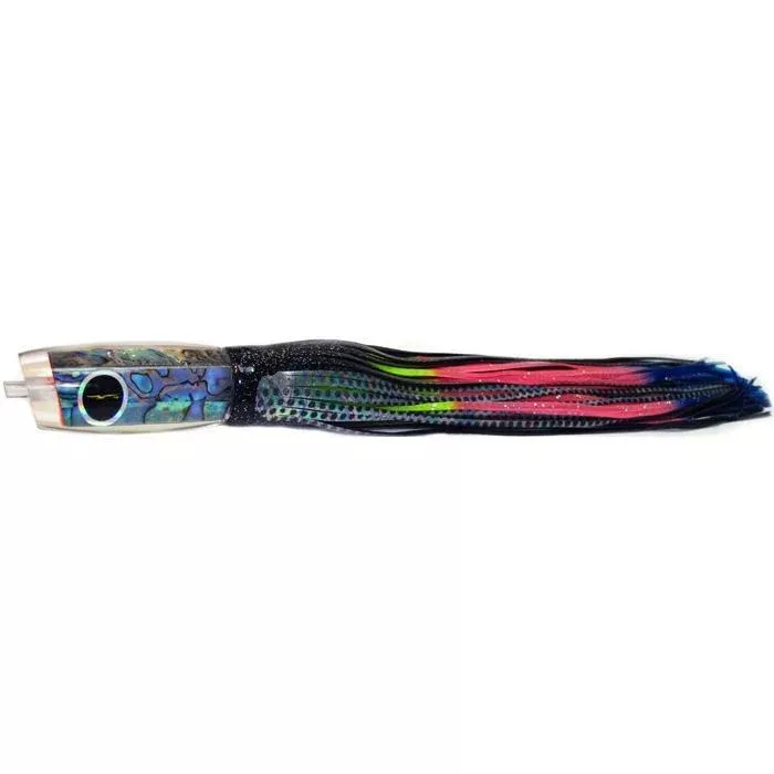 Black Bart 1656 Angle Medium Heavy Tackle Lure - Black Dot/Rainbow
