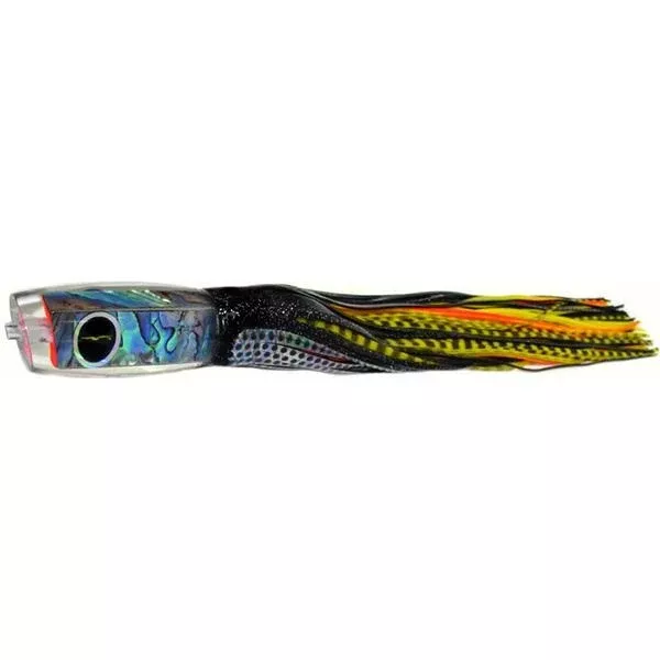 Black Bart 1656 Angle Medium Heavy Tackle Lure - Black Dot/Yellow Tiger