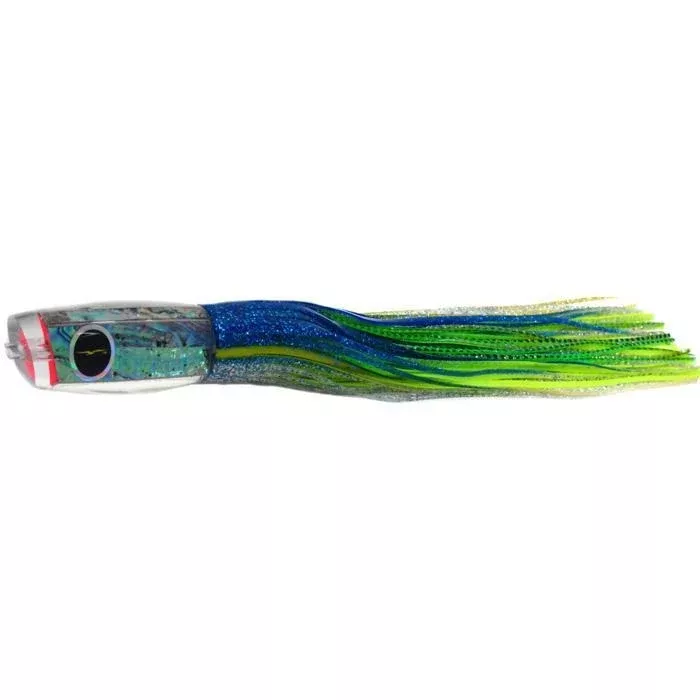 Black Bart 1656 Angle Medium Heavy Tackle Lure - Blue Yellow/Green Chartreuse