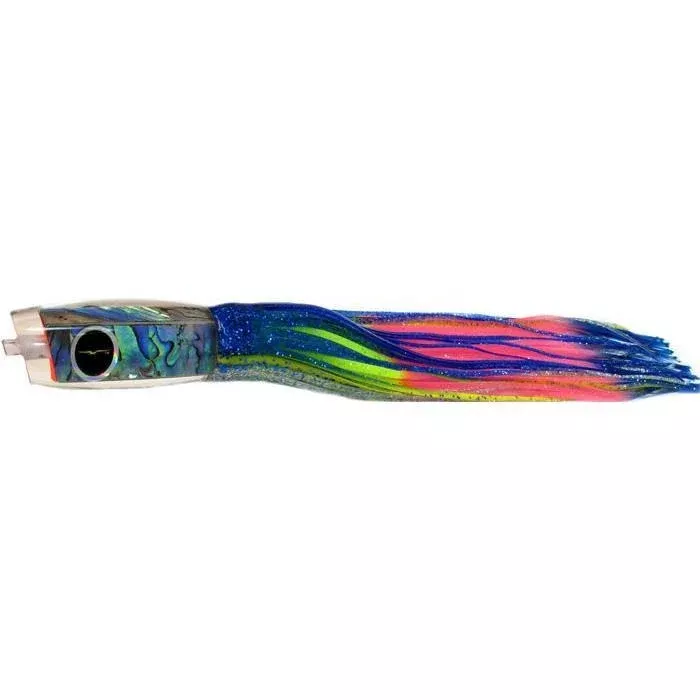 Black Bart 1656 Angle Medium Heavy Tackle Lure - Blue Yellow/Rainbow