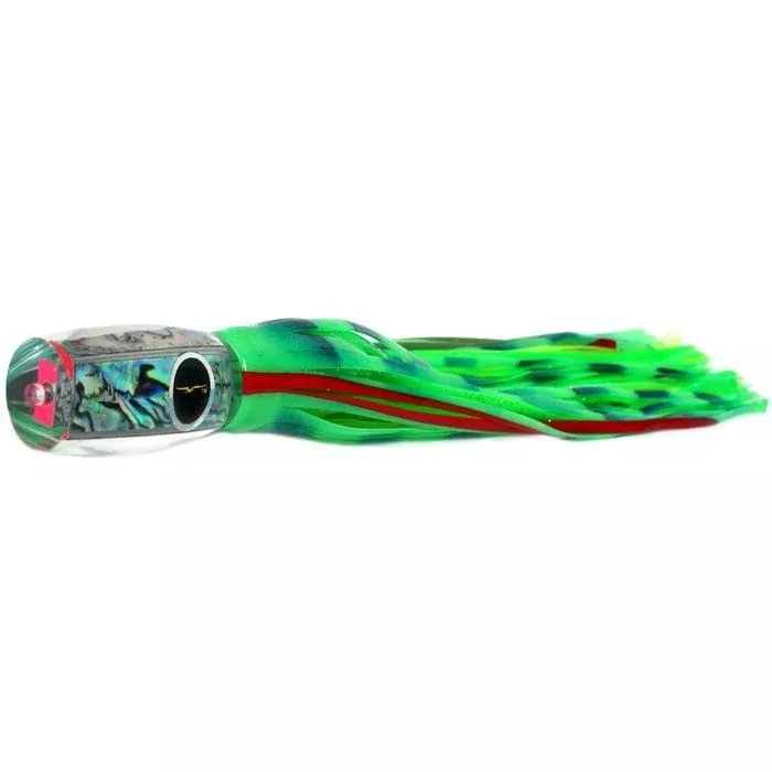 Black Bart 1656 Flat Nose Medium Heavy Tackle Lure - Glow/Green Chartreuse