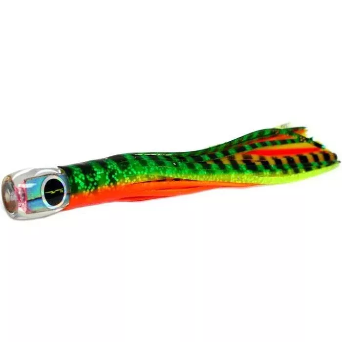 Black Bart Beast Micro Bait Lure - Green Orange Tiger/Yellow Tiger