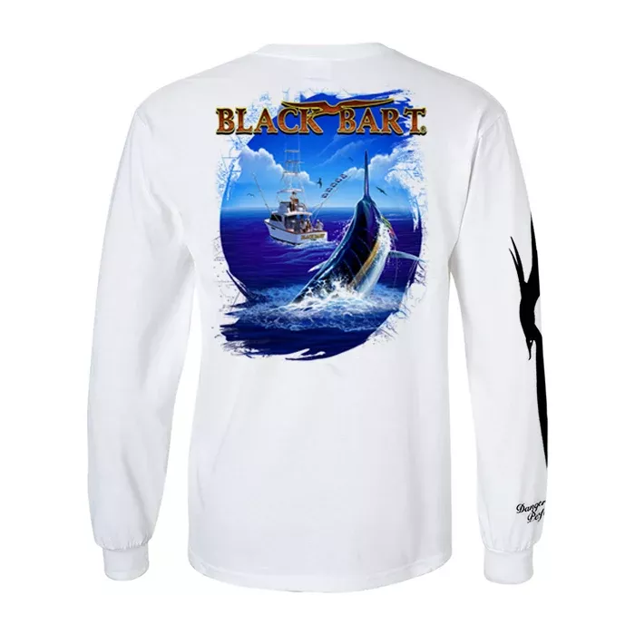 Black Bart Meets Tutu Long Sleeve T-Shirt