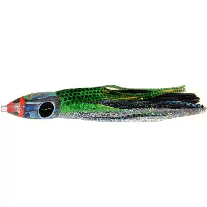 Black Bart Wicked Medium Tackle Lure - Green Dot/Black Dot