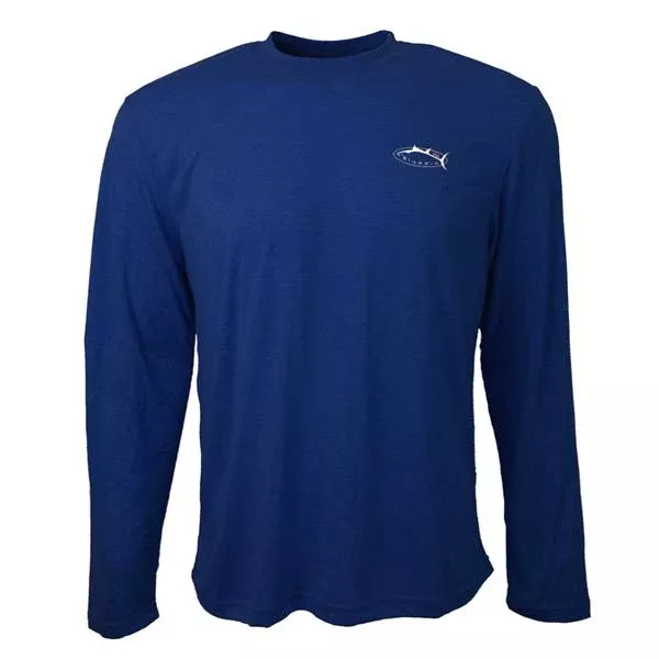 Bluefin USA Basic Navy Long Sleeve Tech Sun Shirt