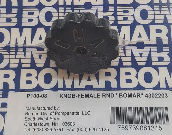 Bomar Female Knob 5/16"