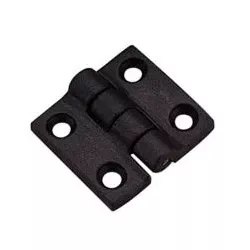 Butt Hinge Nylon Black 1-1/2" (2PK)