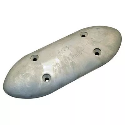 Camp Camp Zinc Plates for Hull - Bolt-On - 9-1/4 Inch L x 3-3/8 Inch W x 3/4 Inch T