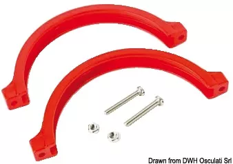 Clamping Ring & Screws Kit for Whale Compact 50 Pump - Osculati 15.350.99