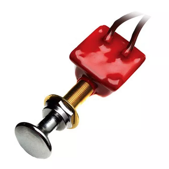 Cole Hersee SPST Off/On Sealed Push Pull Button