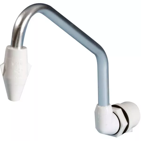 FAUCET TUCKAWAY ON-OFF WH.