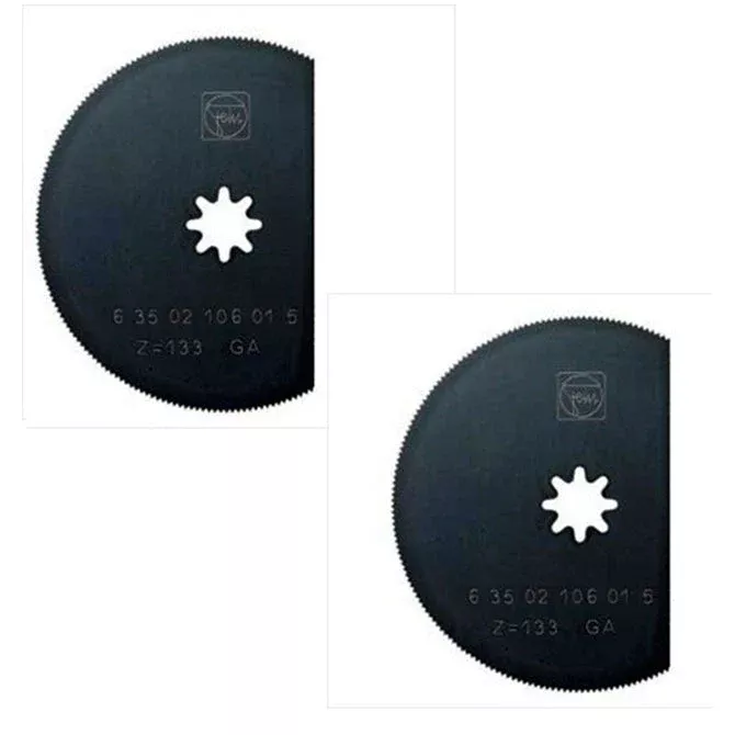 Fein Starlock HSS Segment Saw Blade 3-3/8" - 2 Pack