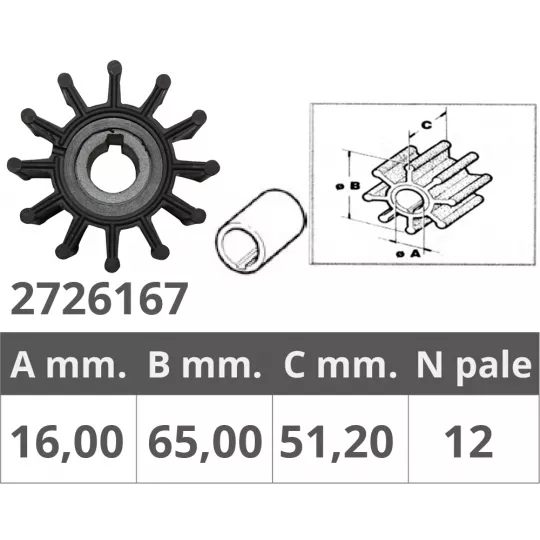 Finnord Sherwood Impeller 15000K