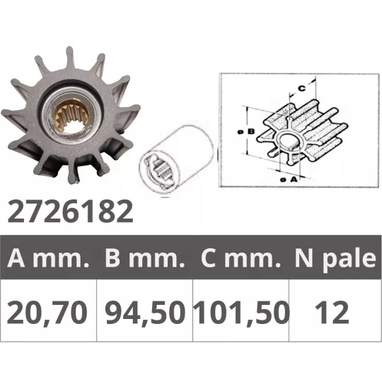 Finnord Sherwood Impeller 18000K