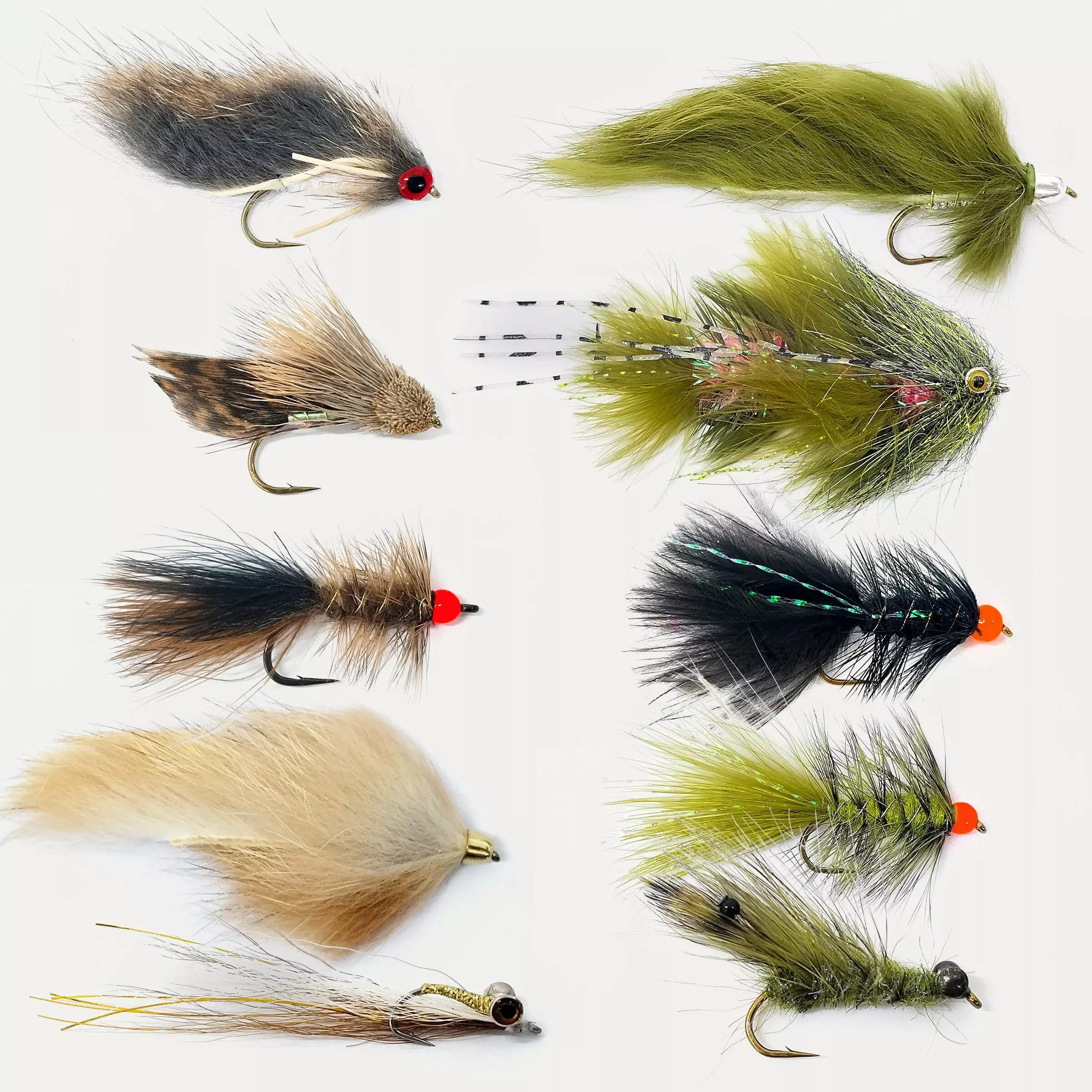 Fly Rod Chronicles Freshwater Streamer Fly Assortment - 10pk