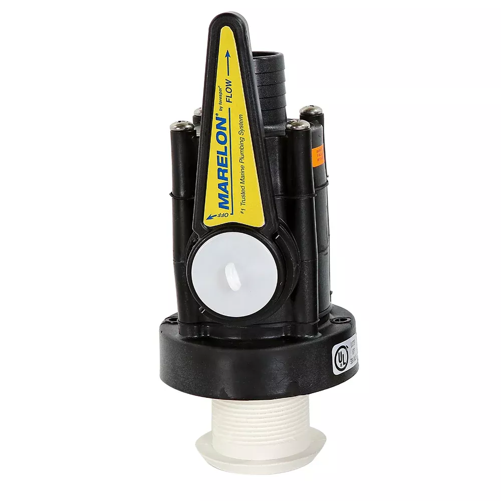 Forespar Marelon Full-Flow Seacock3/4" Mushroom Through-Hull