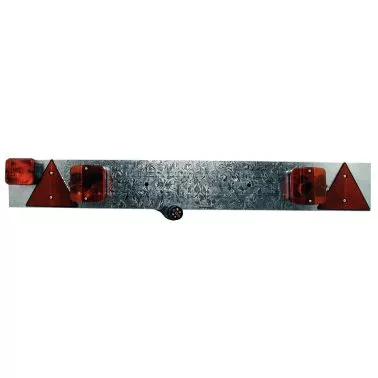 Galvanized Signal Rail + Fog Lamp - 1.05m