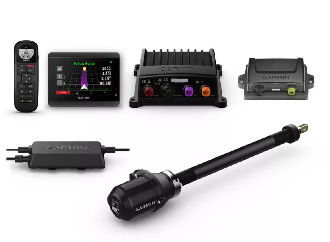 Garmin Autopilot Reactor 40 for outboard engine With autopilot instrument GHC 50