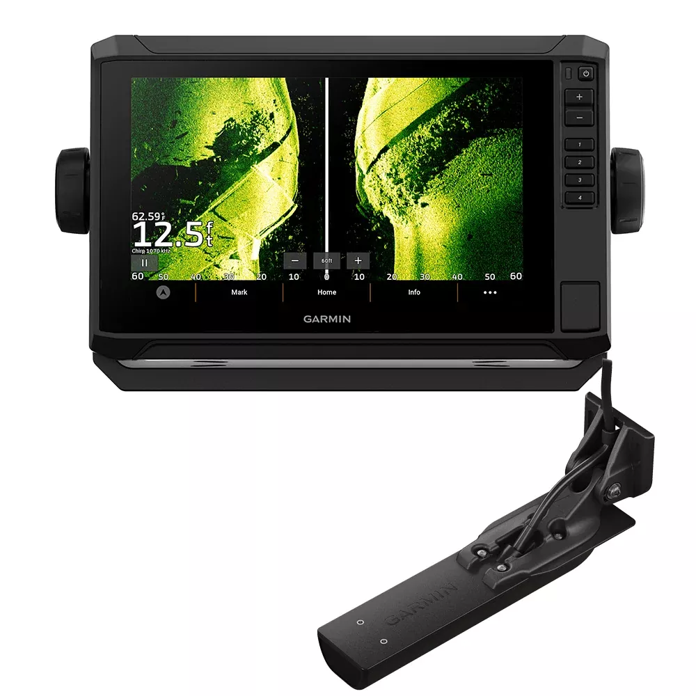 Garmin ECHOMAP UHD2 93sv Chartplotter/Fishfinder Combo with US Inland Maps & GT56UHD-TM (010-02688-01)