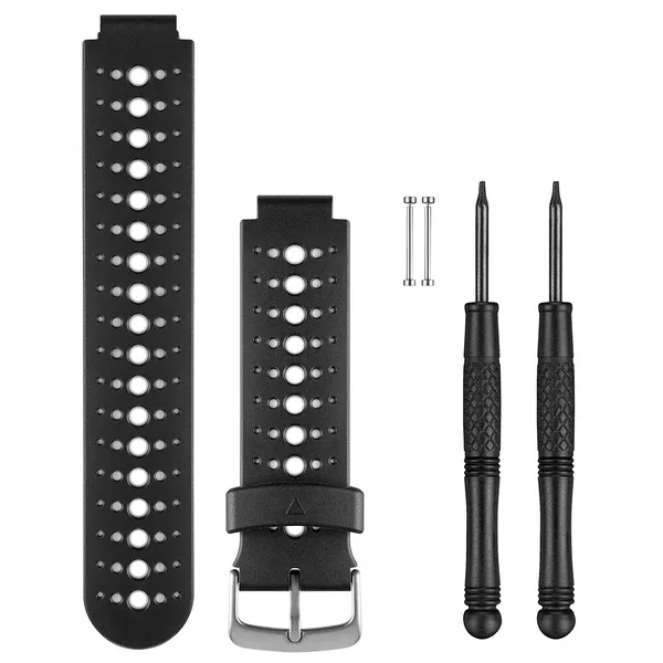 Garmin Replacement Watch Bands - White & Black [010-11251-82]