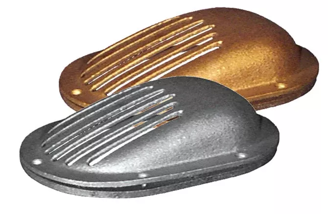 Groco Scoop Strainer 1-1/2 in. w/Ring Bronze