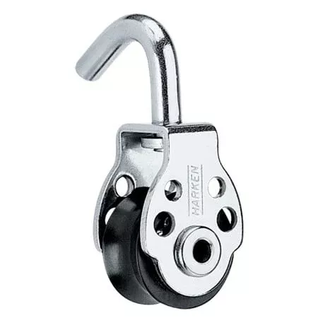 Harken 16 mm Hook-In Halyard Block