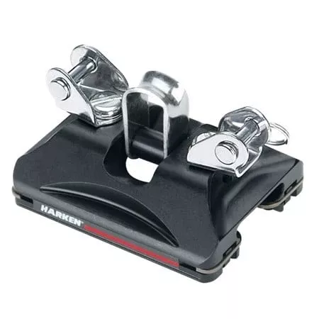 Harken 22 mm Small Boat Car — Pivoting Shackle, Control Tangs
