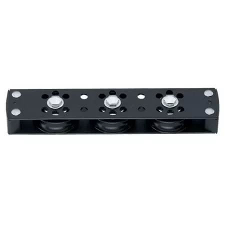 Harken 57 mm Aluminum Organizer — 3 Sheave