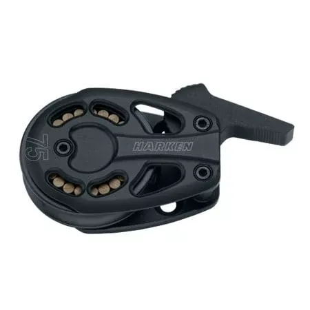 Harken 75 mm Aluminum Double Footblock — Lockoff