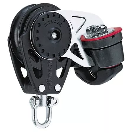 Harken 75 mm Block — Swivel, Cam Cleat