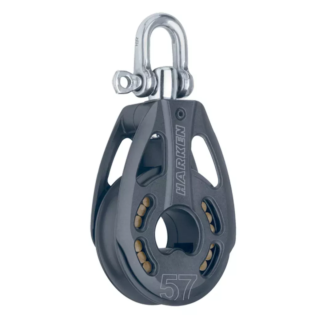 Harken Aluminum Swivel Block - 57mm