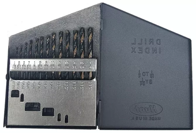 Heavy Duty Drill Bit Set 1/16-1/4"