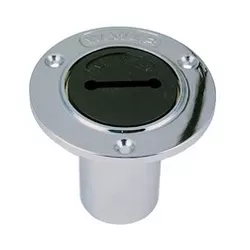 Hose Deck Fill Gas Chrome 1-1/2"
