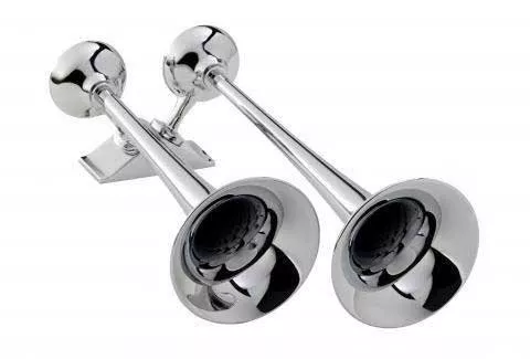 Kahlenberg Double Horn Type K-380 - Chrome