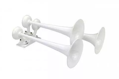Kahlenberg Triple Horn Type T-0A - White