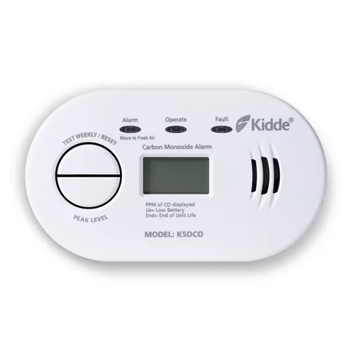 Kidde 809-152028 - CO Detector Compact 4.5V, Digital Display
