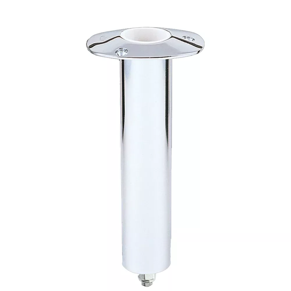 Lee's 0 Degree SS Flush Mount Swivel Base Rod Holder - 2" x 9" - Medium