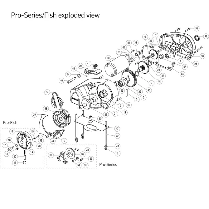 Lewmar Windlass Pro-Fish Stopper Kit