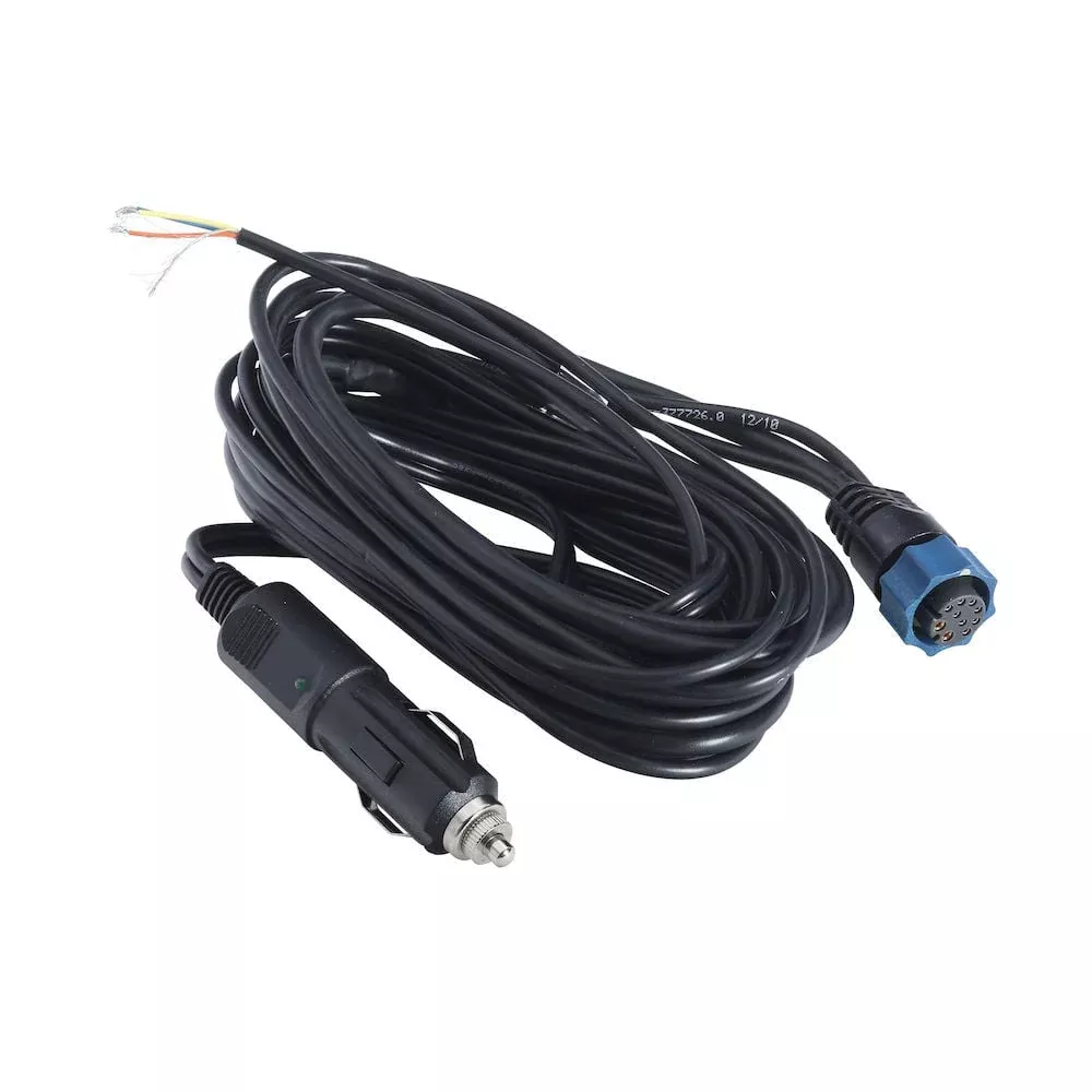 Lowrance CA-8 . Cigarette plug power cable for all 5" and above products except X-96